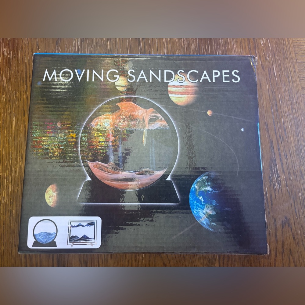 Moving Sandscapes Globe - Picture 3 of 3